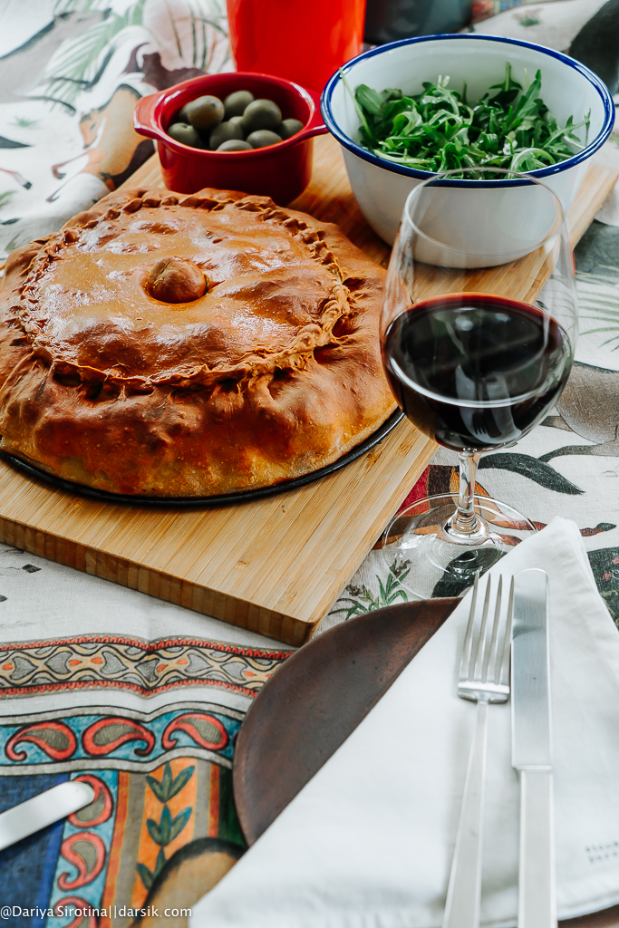 Вариант 2: Быстрый рецепт татарского пирога с картошкой