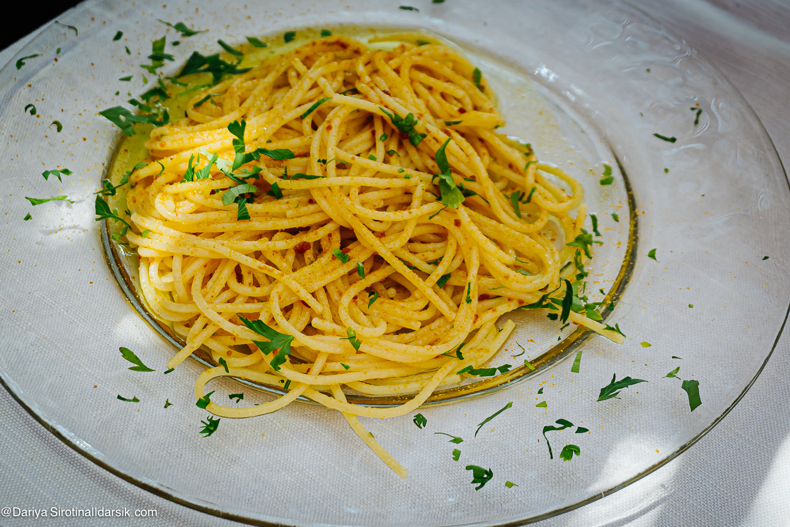 Как на Сардинии: спагетти с боттаргой. Рецепт моего мужа!