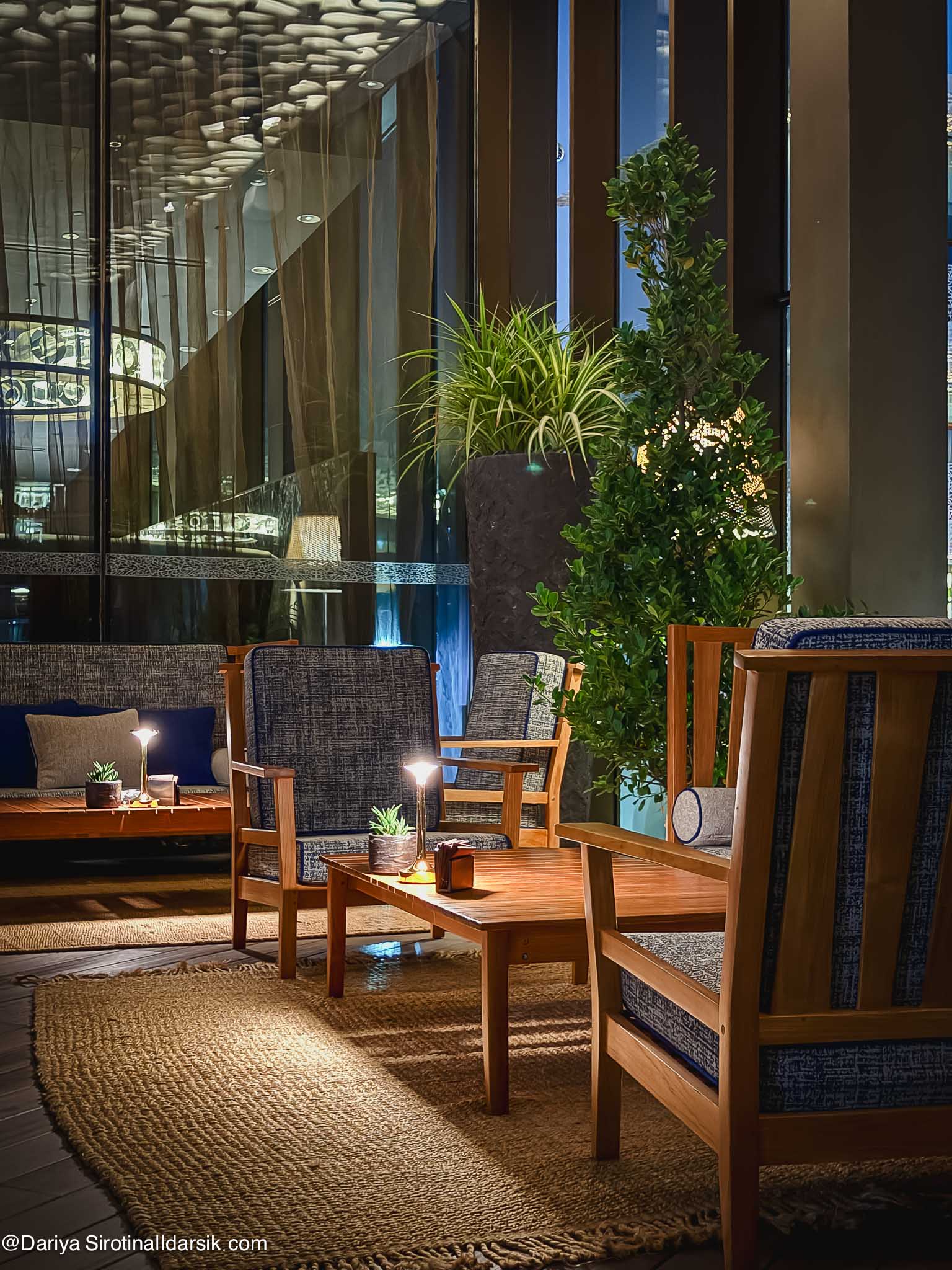 Обстановка в отеле Bvlgari Dubai в ресторане Niko Romito