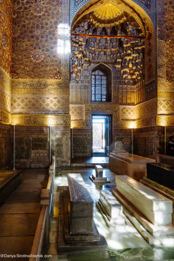 Узбекистан Дарья Сиротина авторские туры и маршруты - мавзолей Гур Эмир в Самарканде