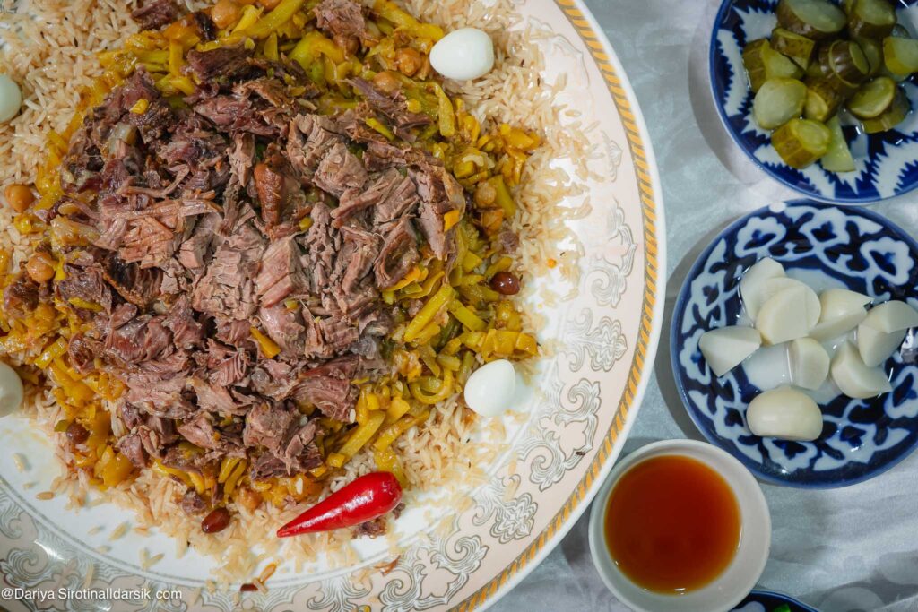 Узбекистан Дарья Сиротина авторские туры и маршруты - самаркандский плов