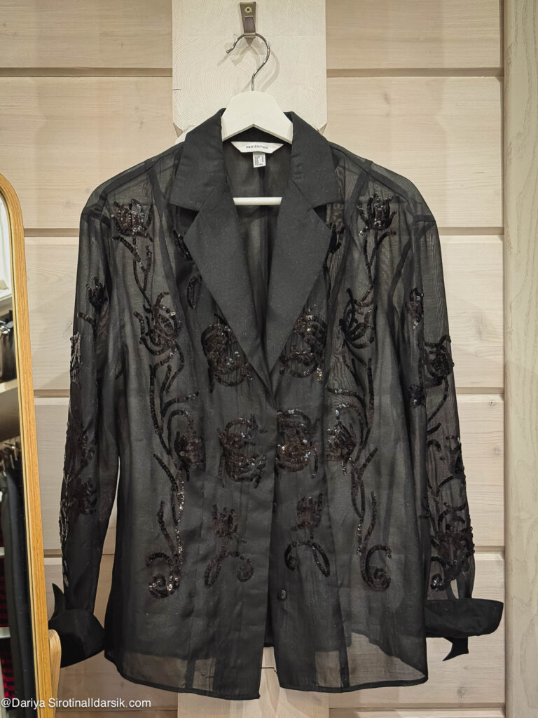 прозрачная блузка с пайетками hm бельевой топ с бархатом